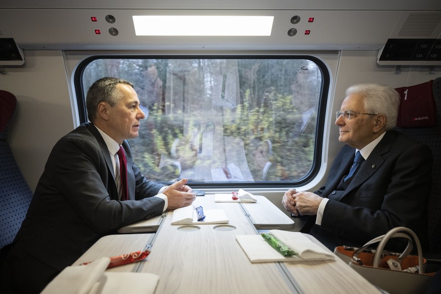 Ignazio Cassis a récemment rencontré le président italien Sergio Mattarella. Ses jours au DFAE sont-ils comptés?