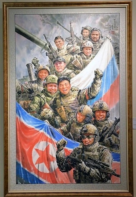 «Pays d&#039;un grand peuple» exposition en Russie sur la Corée du Nord