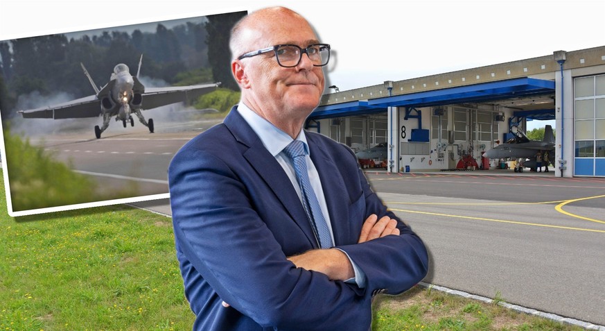 Les hangars du F-35 vont coûter plus cher que prévu à l'armée suisse 