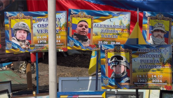 Jusqu&#039;à 2 000 Colombiens se battent comme « volontaires » pour l&#039;Ukraine contre la Russie.