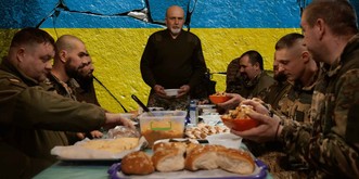 On a passé Noël avec Grand-père et ses hommes au front