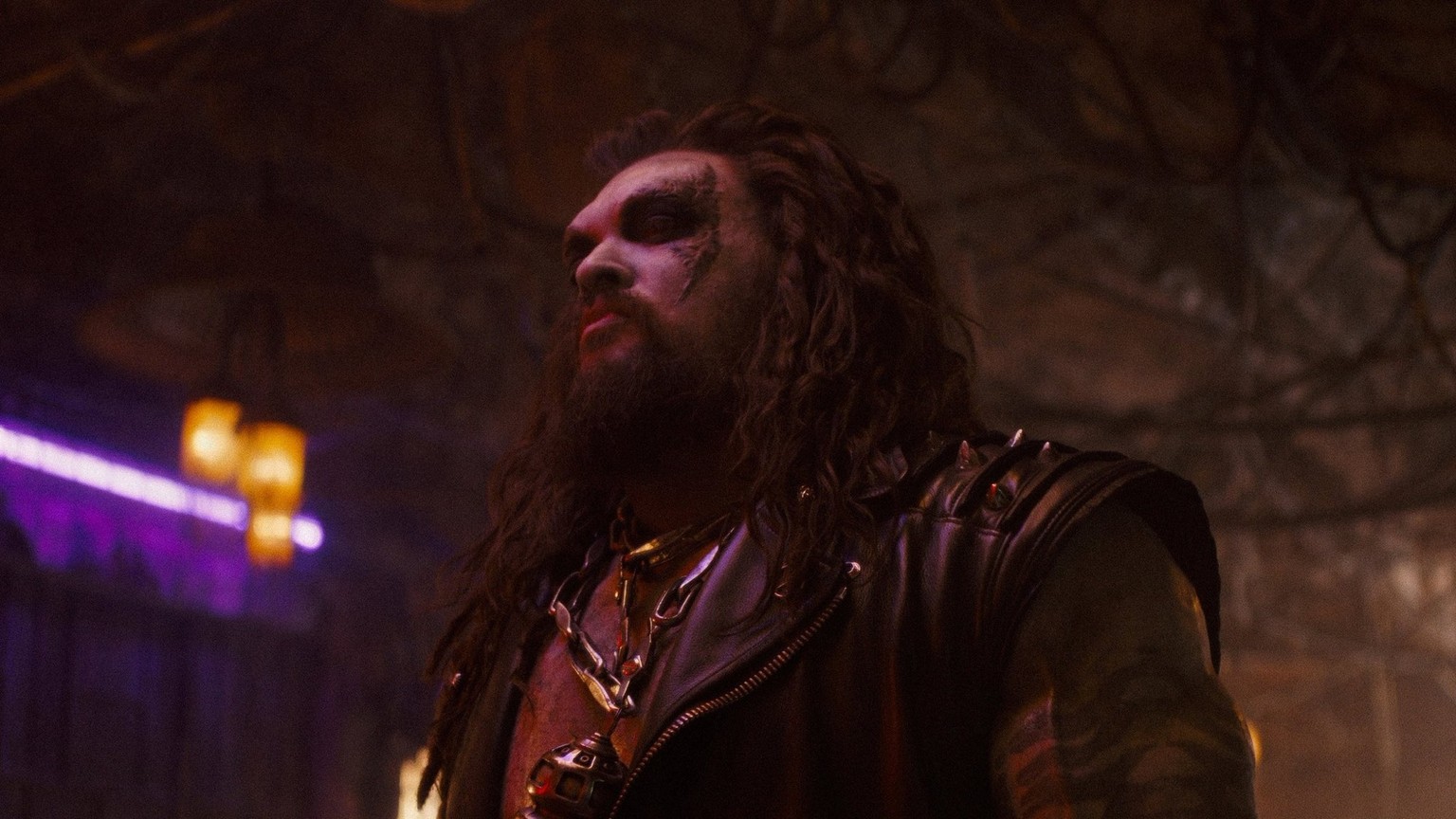 Lobo (Jason Momoa) est un personnage de comics qui n'avait encore jamais été vu au cinéma.
