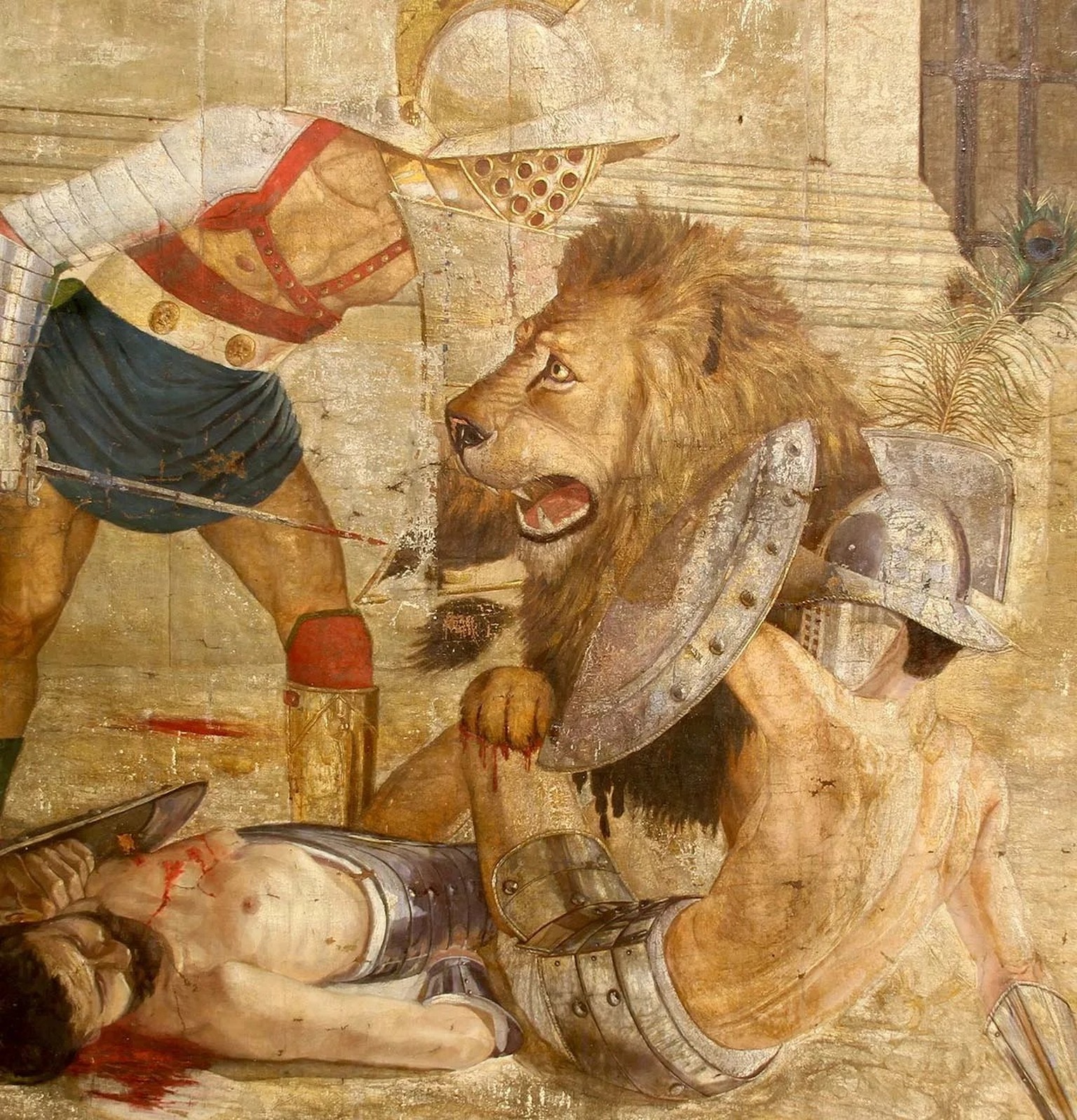 Des êtres humains, mais aussi de très nombreux animaux ont perdu la vie dans les arènes romaines. Le public appréciait en effet énormément ce que l’on appelait les venationes (chasses fictives).
https ...