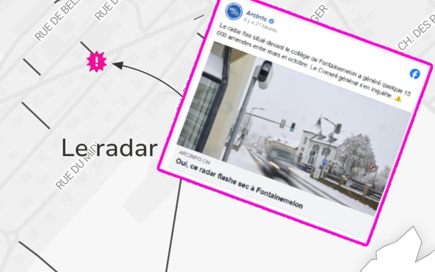 Ce radar romand flashe tellement qu'il inquiète des élus 