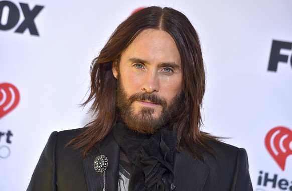 Jared Leto arrives at the iHeartRadio Music Awards on Monday, April 1, 2024, in Los Angeles. (Photo by Jordan Strauss/Invision/AP)
Jared Leto