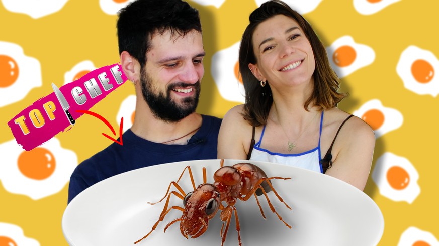 Clotaire de Top Chef m’a fait manger des fourmis
