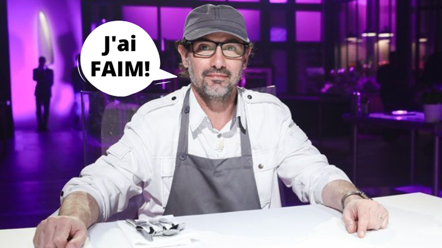 Paul Pairet, juge de Top Chef, a faim.