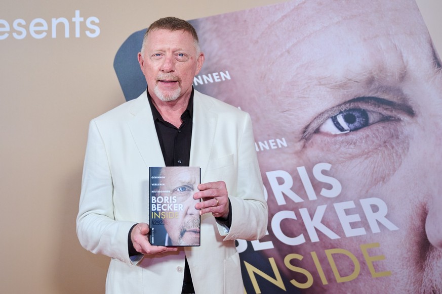 11.09.2025, Berlin: Boris Becker kommt zur Vorstellung seines Buches «Inside. Gewinnen - Verlieren - Neu beginnen» über seine Zeit im Gefängnis in den Delphi-Filmpalast. Foto: Annette Riedl/dpa +++ dp ...