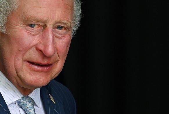 epa10171405 (FILE) - Britain&#039;s Prince Charles departs the BBC headquarters in London, Britain, 28 April 2022 (reissued 08 September 2022). According to a statement issued by Buckingham Palace on  ...