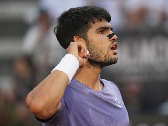 Carlos Alcaraz a stoppé Jannik Sinner en finale à Rome