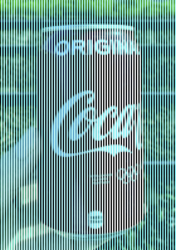 Coole Optische Täuschung: Cola Dose