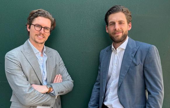 Philippe Grivat et Alexandre Osti, avocats et co-fondateurs de LegalPass.