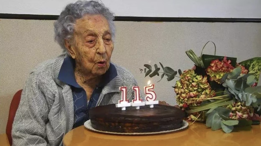 Maria Branyas Morera guiness book doyenne de l&#039;humanité record 115 ans anniversaire