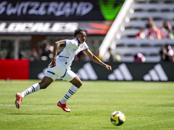 Johan Manzambi va fêter sa première titularisation avec l&#039;équipe de Suisse mardi à Nashville.