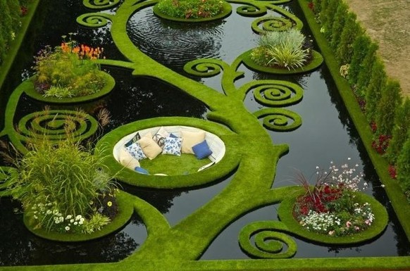 Il fait partie de l'Ellerslie International Flower Show, une exposition annuelle de jardins.