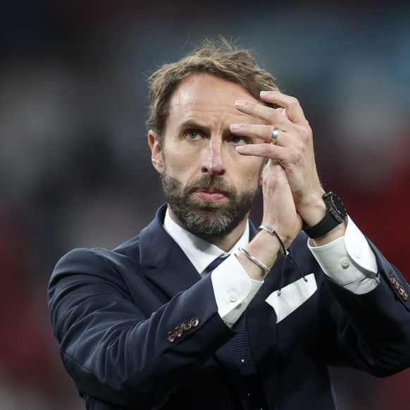 Gareth Southgate a mené les siens en finale de l'Euro.