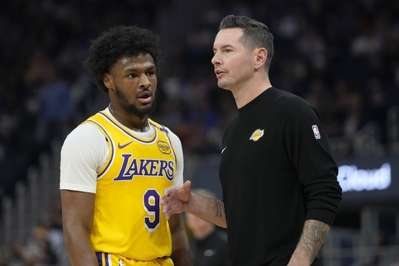J. J. Redick fait confiance à Bronny James.