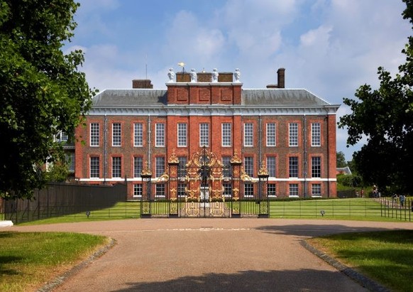 Le palais de Kensington, où a résidé une bonne partie de la famille royale britannique.