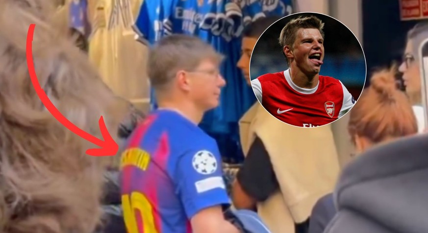 Une ex-star du foot crée un scandale à la boutique du Real Madrid