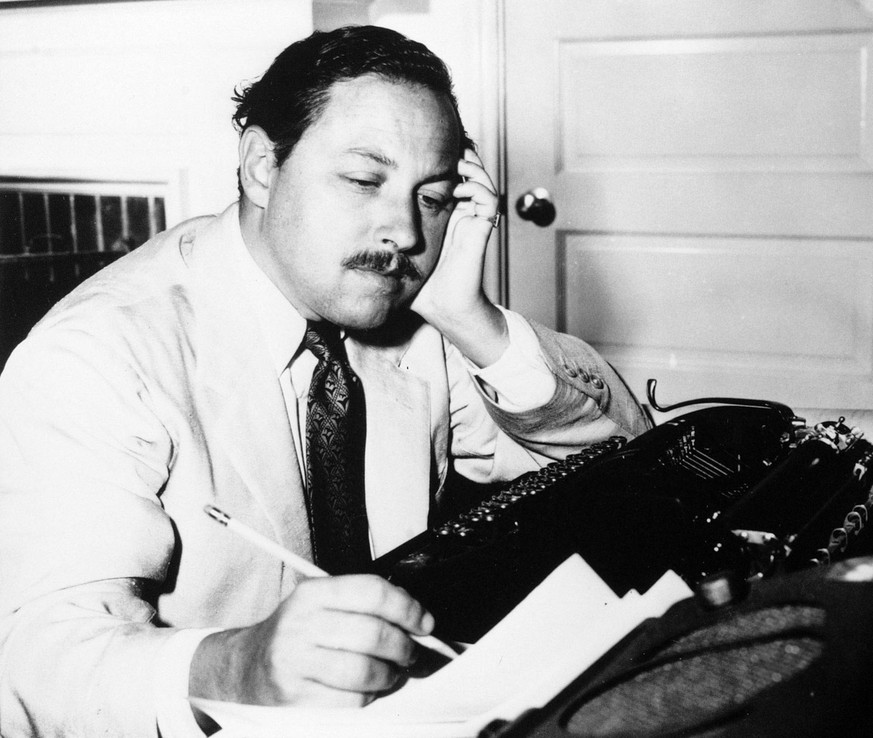 American writer Tennessee Williams. Credit: Album
