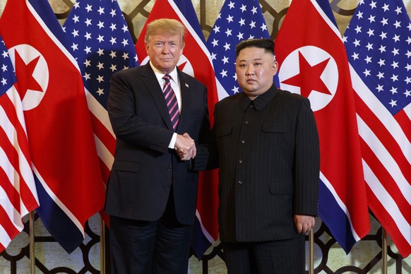 Donald Trump et Kim Jong-un en 2019.