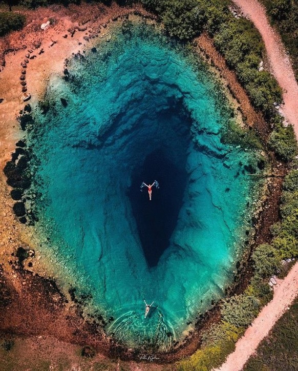 Das Auge der Erde, Kroatien