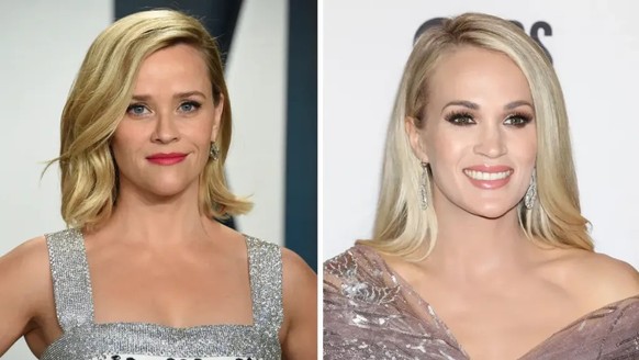 Reese Witherspoon and Carrie Underwood

https://x.com/pop_archives/status/1798504088390570339