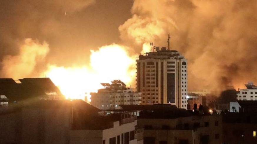 Gaza hôpital 200 missile frappes Palestine