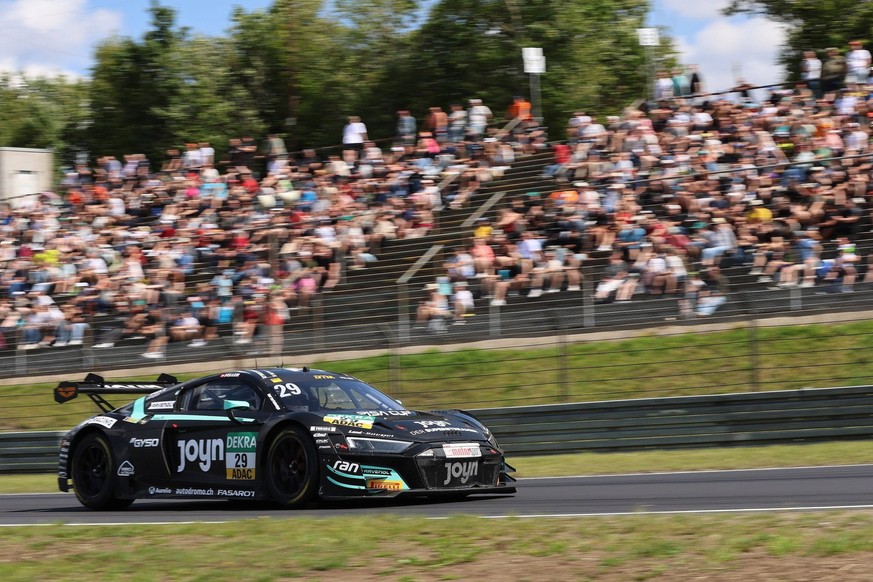 Feller connaît parfaitement son Audi R8 LMS GT3 Evo II.