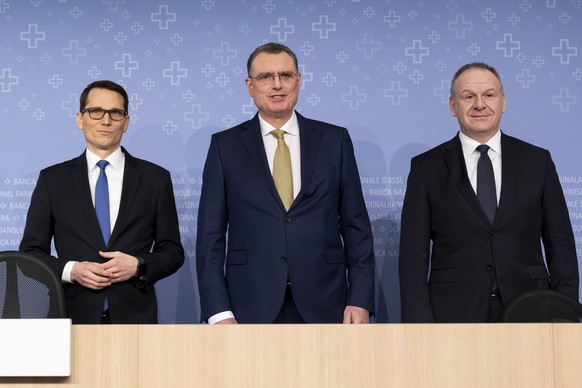 Martin Schlegel, Thomas Jordan et Thomas Moser.