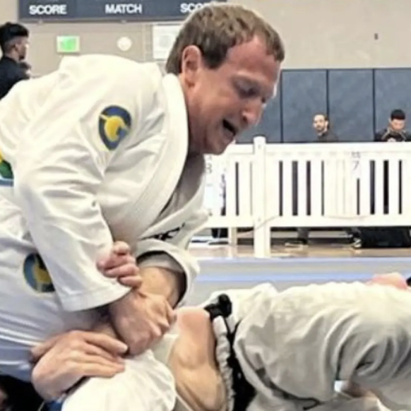 Alors que Mark Zuckerberg a déjà gagné des combats de jiu-jitsu brésilien...