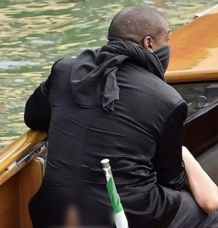 Kanye et sa gâterie à Venise