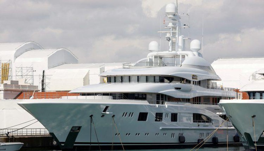 Un yacht d'un oligarque russe d'une valeur de 131 millions de francs a été immobilisé lundi à Barcelone.