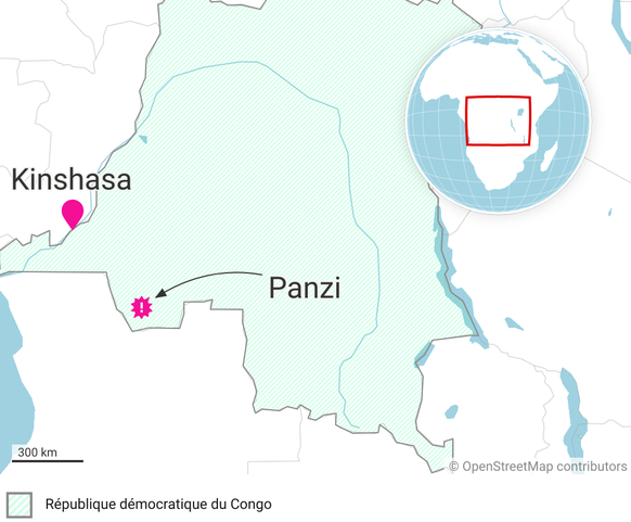 Panzi en République-démocratique du Congo.