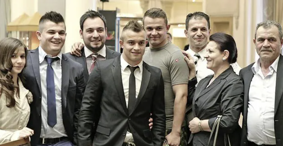 La famille Shaqiri au complet.