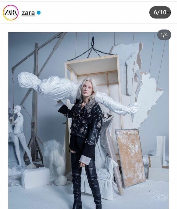 Dernière campagne Zara pour leur collection «Atelier, Collection 04»