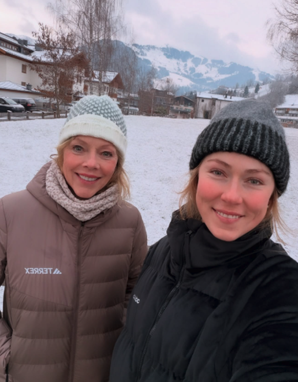 Mikaela Shiffrin et Eileen Shiffrin postent beaucoup de photos ensemble sur Instagram.