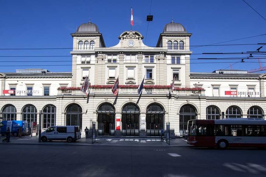 Der Bahnhof Winterthur, aufgenommen am Donnerstag, 20. August 2020. (KEYSTONE/Alexandra Wey)