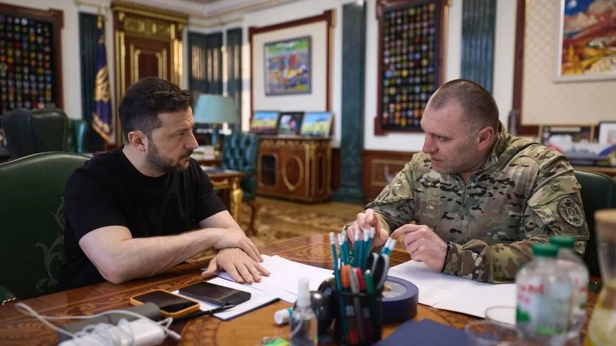 Volodymyr Zelensky s&#039;entretient avec Vasyl Malyuk: le chef du SBU a informé le président ukrainien de l&#039;opération «toile d&#039;araignée».