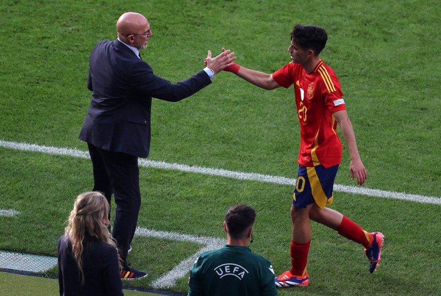 Le coaching du sélectionneur espagnol fait craindre une mauvaise nouvelle