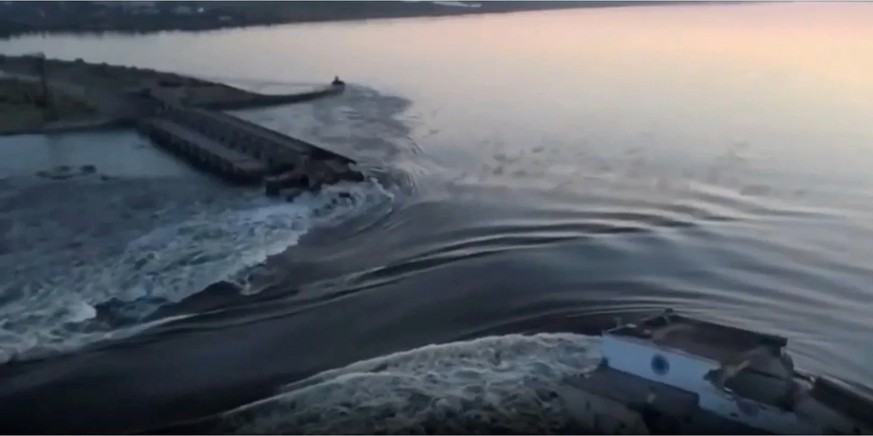 Ukraine: ce qu&#039;on sait de la destruction du barrage de Kakhovka
