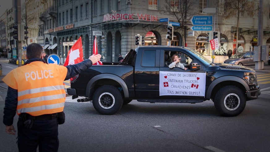 Covid, Fin, Après, Manifestation, Berne, Couverture