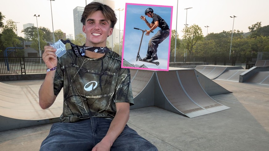 La trottinette a bouleversé la vie de ce prodige romand 