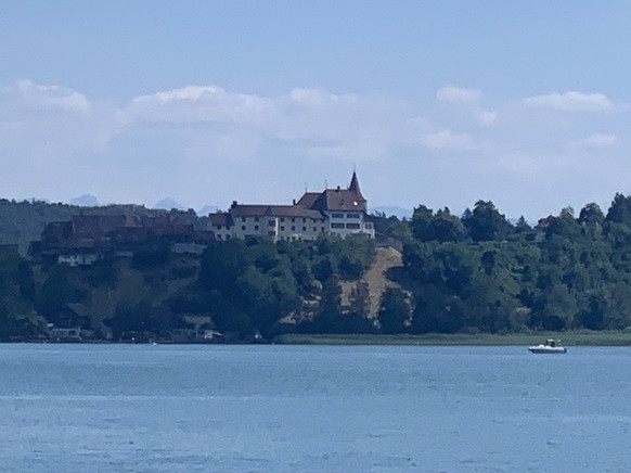 Erlach, le château.
