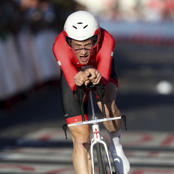 Stefan Küng avait décroché sa première victoire d&#039;étape sur un Grand Tour lors de la dernière Vuelta (archives).