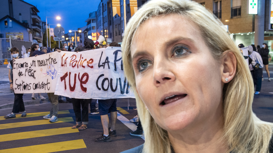 Fin août, un policier a tiré sur une personne armée d’un couteau à la gare de Morges. Il est décédé. Dans la foulée, des manifestations dénonçaient les violences policières. Céline Amaudruz (UDC) voud ...