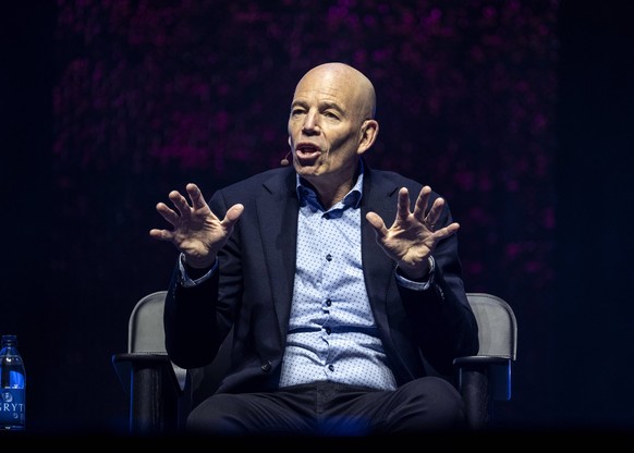 STOCKHOLM, SVERIGE 20250220 Marc Randolph Co-Founder at Netflix pa business-eventet Techarena 2025 pa Strawberry Arena. STOCKHOLM SVERIGE x10040x PUBLICATIONxNOTxINxDENxNORxSWExFIN Copyright: xAndersx ...