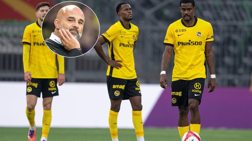 Cette scène inhabituelle prouve le grand malaise à Young Boys