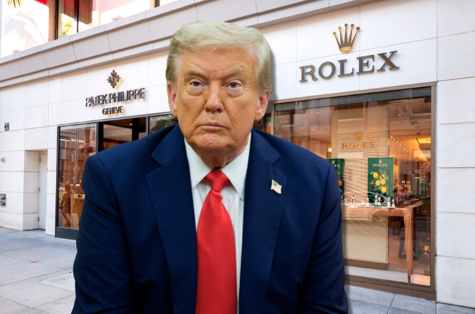 Les exportations horlogères suisses en juillet ont nettement rebondi en juillet, portées par les incertitudes liées aux droits de douane américains de Donald Trump.