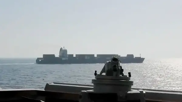 Le cargo Touska battant pavillon iranien